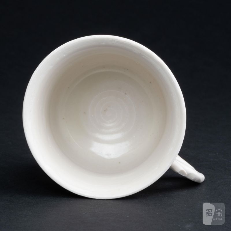    唐 白磁把杯 - 图8